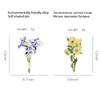 Europa y Estados Unidos transfronterizo nuevo broche de girasol de Van Gogh esmalte pintado pin de flor de iris de Van Gogh venta al por mayor