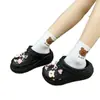2025 Nuevo Lindo Oso de Lunares Rosas Accesorios de Lazo Decoración Desmontable para Zueco Hebilla de Zapato DIY