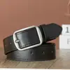 Cinturón de Cuero para Hombre con Hebilla de Pin Estilo Coreano Joven, Moderno y Versátil para Jeans, Moda Estudiantil, Elegante Cinturón de Hombre