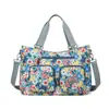 Bolso Cruzado Casual Estampado para Mujer con Múltiples Compartimentos para Almacenamiento, Bolso para Madres de Mediana Edad, Bolso Cruzado para Mujer de Nylon de Gran Capacidad