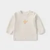 Top de Manga Larga Otoñal para Bebé Primavera y Otoño Ropa Interior Base para Niños de un Año Niños Niñas Pijamas Ajustados Ropa Interior de una Pieza para Bebé