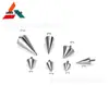 Aretes de Aleación de Titanio F136 con Rosca Externa, Aretes de Diablo, Aretes para Labio, Accesorios de Joyería para Piercings, Aretes para Ceja