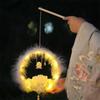 Linterna de Conejo del Festival del Medio Otoño Terminada Portátil Luminosa Linterna de Conejo de Jade Linterna de Loto Accesorios Antiguos Hanfu Linterna de Mano