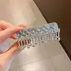Pasador de Pelo Estilo Princesa de Lujo Ligero con Clip Lateral de Diamantes Completos Súper Brillantes para Mujer, Exquisito y de Gama Alta Pinza para Flequillo con Accesorio de Cristal para el Cabello
