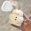 Molde de Silicona para Apretar Dibujo Animado Cachorro Bizcocho Animalito Muñeca Linda Forma de Animal Galleta Tostada DIY Molde de Silicona para Apretar