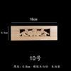 Pieza de Flor Tallada en Madera Maciza Calcomanía Bastidor Bogu Nicho Budista Marco de Encaje Decorativo Marco Exterior Espejo Vacío Marco de Fotos Encaje