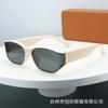 2024 nuevas gafas de sol para mujer, de alta definición, con protección UV pequeña, lentes curvas, protección solar de verano, gafas de sol para conducir