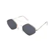 Óculos de Sol Rombo Retro Moda Elegante Personalizados Poligonais para Homens e Mulheres Proteção Solar Versátil 198 1206