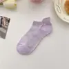 Calcetines de lunares de colores para mujer, calcetines tobilleros ins de moda color macarrón, calcetines de verano finos y transpirables con efecto lifting de oreja, calcetines cortos lindos