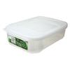 Caixa de Conservação Inomata Importada do Japão Caixa de Armazenamento para Geladeira e Freezer Caixa Selada para Refrigeração de Frutas e Legumes 930ml