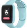 Relógio inteligente Y68s cor macaron popular da Amazon feminino monitoramento de frequência cardíaca pressão arterial à prova d'água modelo multifuncional