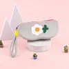 Bolsa de silicona con forma de corazón para guardar gafas, se puede colgar como monedero, producto popular transfronterizo para mujeres, bolsa para guardar gafas de sol y gafas