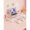 Soporte para Computadora, Parrilla para Barbacoa, Elevador para Laptop, Soporte Metálico Elevado para Monitor de Escritorio, Soporte Refrigerante para Laptop para Gaming