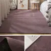 Tapete de Cashmere Sintético Fofo Cobertura Total Tatami Tapete de Chão Tapete de Quarto ao Lado da Cama Uso Doméstico Espessado Super Macio Tapete para Mesa de Centro de Sala de Estar
