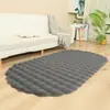 Nueva alfombra de terciopelo de burbujas tridimensional en estilo cremoso, alfombra de pelo sintético de conejo para dormitorio, mesita de noche, sala de estar y sofá