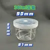 Botella de cultivo de tejidos de plástico con tapa transpirable, resistente a altas temperaturas, material de PC de alta transmitancia de luz, botella de cultivo de tejidos de plantas, reutilizable