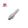 Rosca Exterior Métrica de Doble Hilo Superficie Cónica Exterior de 74 grados 10711 Conector para Manguera Hidráulica Conector de Engarzado Norma Nacional