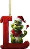 Decoraciones del Alfabeto del Grinch de Amazon Decoraciones para Árbol de Navidad Adornos Colgantes