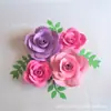 Decoração de vitrine de estúdio para casamento layout de fundo de palco de casamento flor de espuma à prova d'água PE esponja rosa