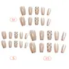 Gatinha Delicada Poá Olho de Gato Alta Qualidade Elegante Estilo Feminino Estilo Irmã Real Manicure Estilo Curto 30-t Manicure Usável