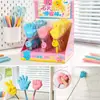 Bastão Telescópico de Dedos Estalantes - Pedra, Papel, Tesoura Ferramenta Divertida de Ensino Ponteiro Telescópico de Leitura para Jardim de Infância