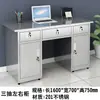 Escritorio de oficina de acero inoxidable 304, mesa de trabajo de taller libre de polvo, escritorio de computadora con cajones, mesa de oficina, mesa médica de laboratorio