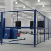 Barandillas de aislamiento para taller de puerta simple y doble, mallas de aislamiento divisorias para almacenamiento en almacén, vallas de seguridad para equipos de línea de ensamblaje