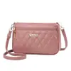 Bolsa Feminina de Couro Macio Grande Capacidade Bolsa Pequena 2024 Nova Moda Bolsa para Celular da Mãe Bolsa de Ombro Feminina Bolsa Transversal