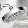 Cabezal de Ducha Amazon de 6 Pulgadas con Impulso de Presión, Cabezal de Ducha de Lluvia Totalmente Galvanizado, Cabezal de Ducha Pequeño, Juego de Aspersor de Baño para Baño