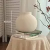 Vaso de Cerâmica Arranjo de Flores Enfeites de Luxo Nicho Estilo Chinês Branco Criativo Vasos de Flores Mini Vaso Pequeno Enfeites de Cerâmica