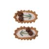 Estilo retrô francês pastoral fio de algodão crochê Tulipa grampo de cabelo joia DIY adorno de cabeça acessórios de cabelo clipe lateral clipe para franja feminino