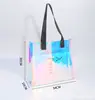 Bolsa de Hombro Holográfica Láser con Diseño Personalizado, Bolsa de Regalo Transparente de PVC de Alta Gama, Bolso Cruzado de Gelatina Láser, Bolsa de Plástico