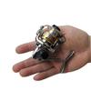 Mini rueda giratoria totalmente metálica, carrete de pesca pequeño, caña de pescar, rueda de pesca en hielo, rueda de pesca en balsa, rueda de pesca Luya