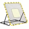 Red de rebote para entrenamiento de fútbol, equipo multifuncional de entrenamiento de pases para jugadores individuales, portería de rebote de fútbol