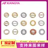 Anillo redondo con diamante ropa interior traje de baño viento y lluvia cinturón hebilla ajustable decorativa accesorios de joyería botón Hebilla japonesa
