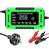 Cargador de Batería de Plomo-Ácido Inteligente de Pulso 12V6A 110 Voltaje Amplio para Coche y Motocicleta, Venta al por Mayor