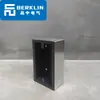 Interruptor y enchufe de montaje superficial estilo industrial codo de metal galvanizado tubo 20 peine de copa soporte de pared caja de conexiones accesorios en T