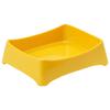 Vajilla de melamina, plato para olla caliente, plato rectangular de plástico, plato de imitación de porcelana para barbacoa, plato de buffet para restaurante, plato de acompañamiento comercial