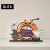 Decoraciones de Calabaza de Dibujos Animados Creativos para Escritorio de Halloween Tienda Decoración Escena Ambiente Montaje Disfraz Accesorios para Fotos