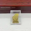 Novo Modelo Adesivos de Dedo em Ouro Puro 999 para Atrair Riqueza e Boa Sorte, Adesivos para Caderno, Atacado de Shuibei