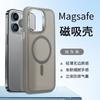 Funda Magnética para Teléfono Adecuada para Apple 17/12/13/14/15Promax/Samsung Funda con Sensación de Piel para Comercio Exterior Transfronterizo