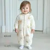Mameluco para Bebé Delgado de Algodón Traje para Gatear de Bebé 50g Mameluco Acolchado para Recién Nacido Ropa de Bebé para Otoño e Invierno