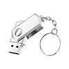 Unidades flash USB de comercio exterior transfronterizo al por mayor: USB metálico de 16 GB 2.0, 32 GB para música del coche, USB de alta velocidad de 128 GB, 64 GB con grabado