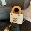 Moda Transfronteriza Bolso Tejido Versátil Bolso Cruzado Venta al por Mayor Nuevo Bolso de Mujer de Moda 2025 Min Bolso de Playa de Moda