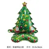 Decoração de balão de árvore de Natal inflável tridimensional de Natal sala de estar jardim de infância shopping center vitrine layout de cena atmosfera