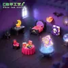 Série Cabine Mágica de Halloween Transfronteiriça Acessórios Decorativos DIY Micro-paisagem Desktop Pequenos Enfeites de Resina