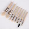 Versão Mini do Conjunto de 8 Pincéis de Maquiagem Conjunto Portátil para Viagem Pincel para Sombra de Cerdas Macias Pincel para Base Ferramentas de Beleza Atacado