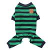 Fabricante Venta al por Mayor Ropa para Mascotas para Todas las Estaciones Sherina Ropa para Perro Pequeño Pijama de Cachorro a Rayas Británicas