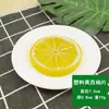Plástico Laranja Falsa Simulação Laranja Modelo de Fruta Enfeites Modelo de Armário Doméstico Adereços de Decoração de Sala Modelo