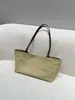 Bolso tote nuevo de lona y piel, bolso de axila Idaho, bolso de mano con asa larga, bolso de gran capacidad para el trabajo para mujer